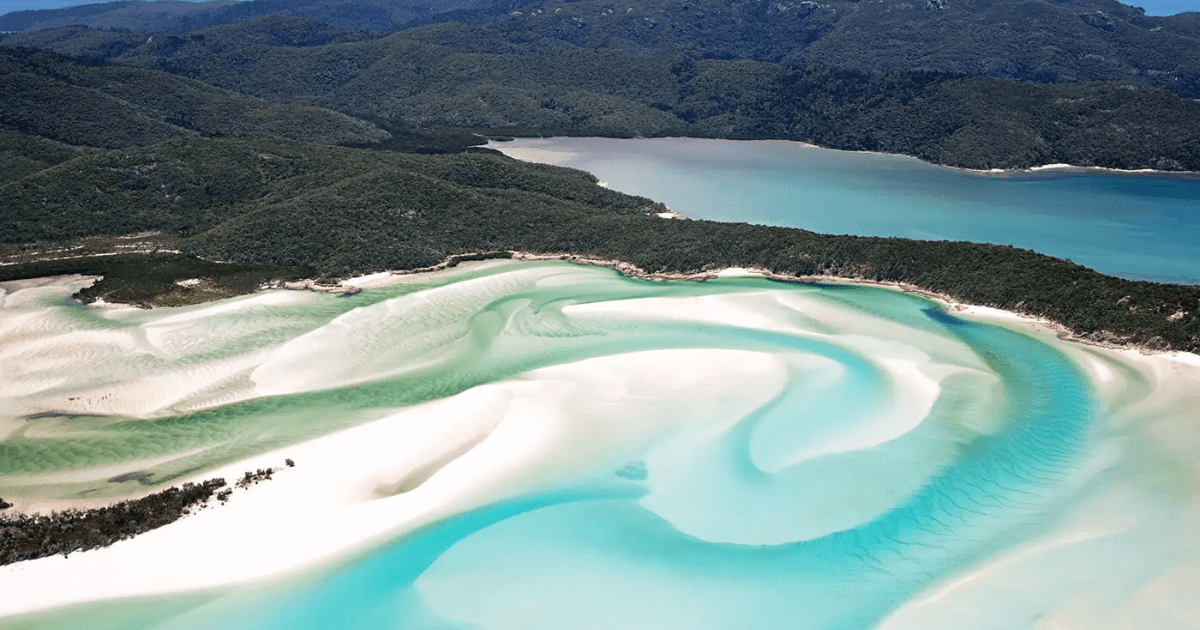 Pantai Whitehaven Queensland Australia