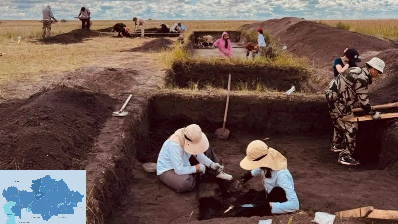 Ilustrasi makam neolitik kostanai untuk artikel Makam Neolitik Kostanai: Tiga Kuburan Langka Ditemukan