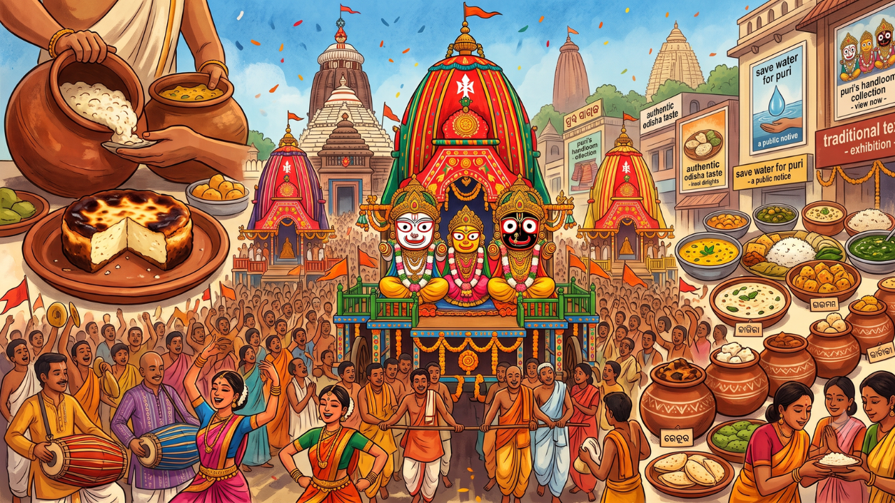 Ilustrasi rath yatra untuk artikel Rath Yatra: Merek Ubah Strategi di Timur India